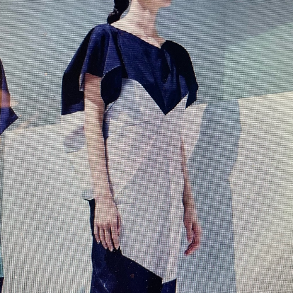 Issey Miyake 132 5. Origami foldable light dress JP3 US M